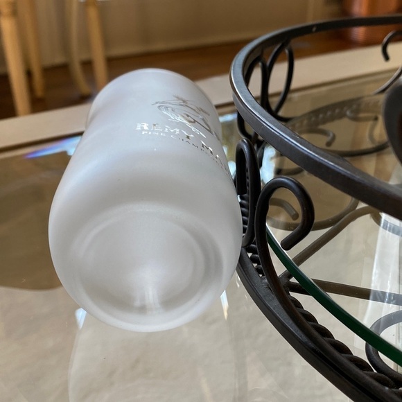 VTG. Set Of 6 Remy Martin Frosted Glasses 8 oz Cognac stemless champagne Tumbler - Picture 6 of 6